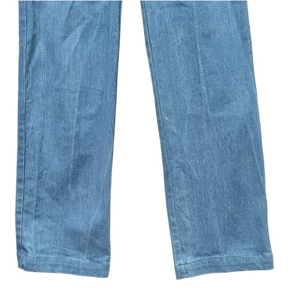 Sezane Dan Denim Wide Straight Leg Trouser Pants Size 34 US 2 - Picture 5 of 10